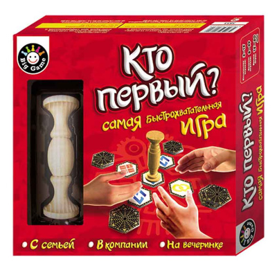 Настольная игра Кто первый? Ranok 12120033Р